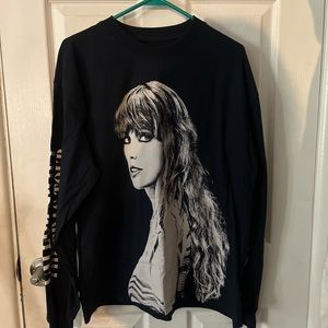 TAYLOR SWIFT ERAS TOUR NAVY LONG SLEEVE TEE